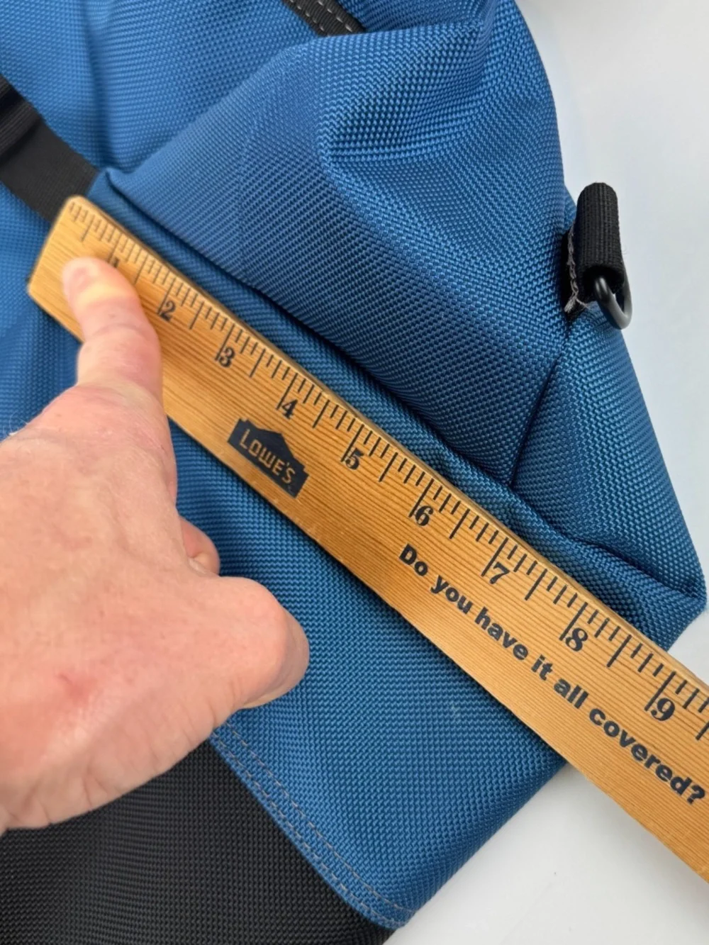 Timbuk2 Classic Messenger Bag Large Laptop Work Commuter Black Blue *Read Desc